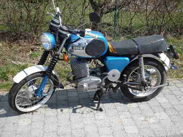 1 x MZ TS 250 0 von 1974, Scheunenfund, mit