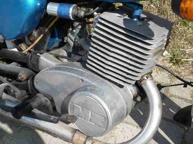 1 x MZ TS 250/0 von 1974, Scheunenfund, mit DDR Brief für Bastler und Schrauber