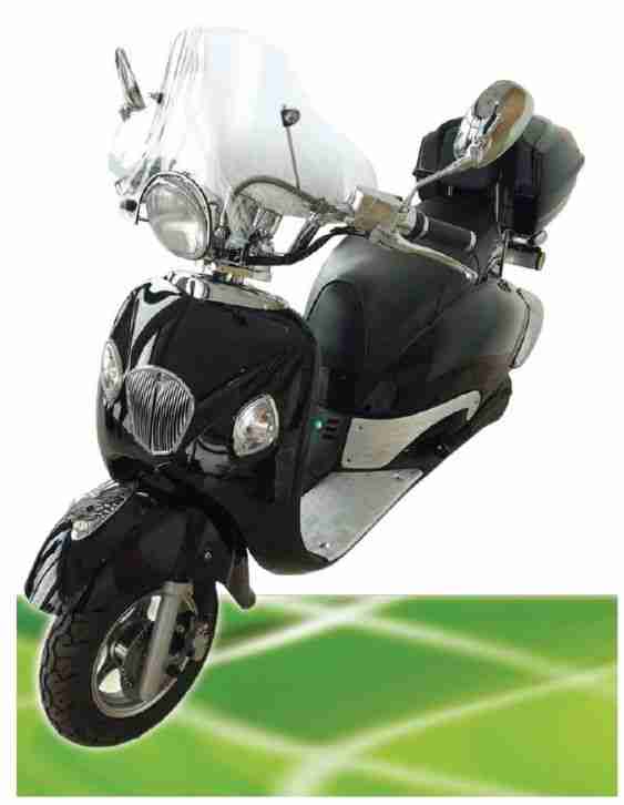 10 Stück!!! 2000W 60V 45 km/h ElektroRoller ElektroScooter Retro, Modell 2014