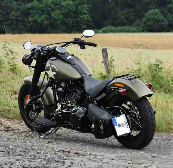 Harley-Davidson Slim S Softail FLSS 1.Hd. 5tkm 1A Zustand