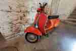 Vespa 50 N special V5B1T selten Orange O Lack