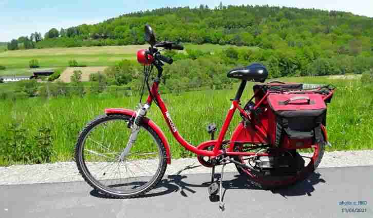 Saxonette Hercules Fahrrad mit Hilfsmotor Typ S19 1995 sofort fahrbereit