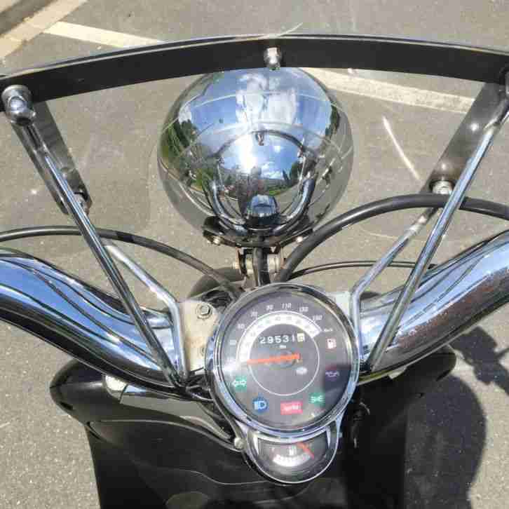 125ccm Aprilia Habana Custom in schwarz