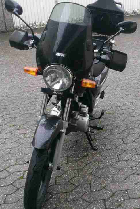 125er Motorad Chopper SYM XS125-K schwarz