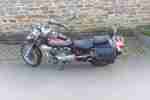 125er Virago, BJ 97, HU 7 2015, Bordeauxrot,