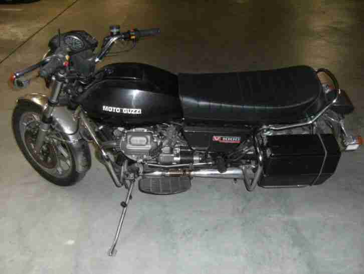 MOTO GUZZI V1000 I-CONVERT ex Swiss POLICE -- OLDTIMER --- AUTOMATIC ---