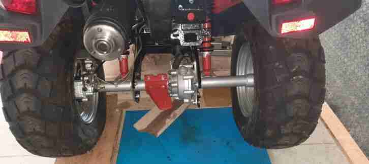ATV / Quad, MXU 500 Kymco , rot, EZ 2008 aus Erstbesitz, Stilllegung 2018