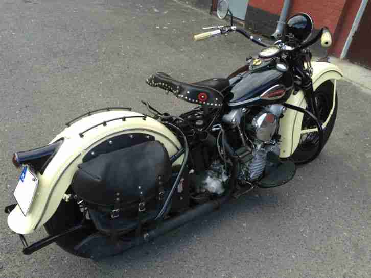 1941 Harley-Davidson FL 74'' Knucklehead