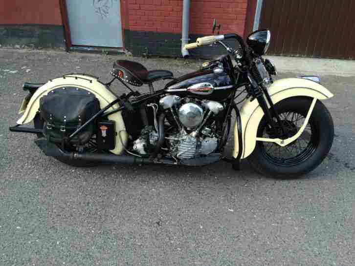 1941 Harley-Davidson FL 74'' Knucklehead