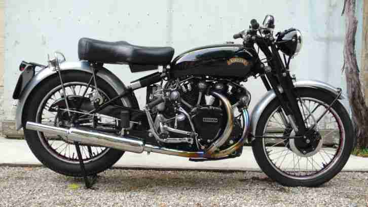 1951 Vincent Black Shadow matching numbers