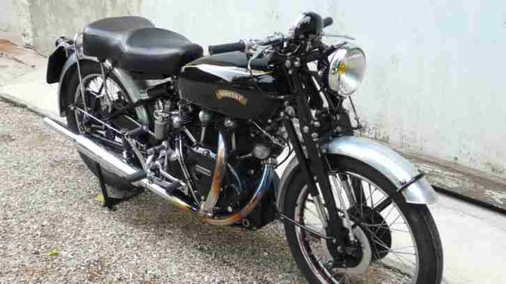 1951 Vincent Black Shadow matching numbers Fritz Egli