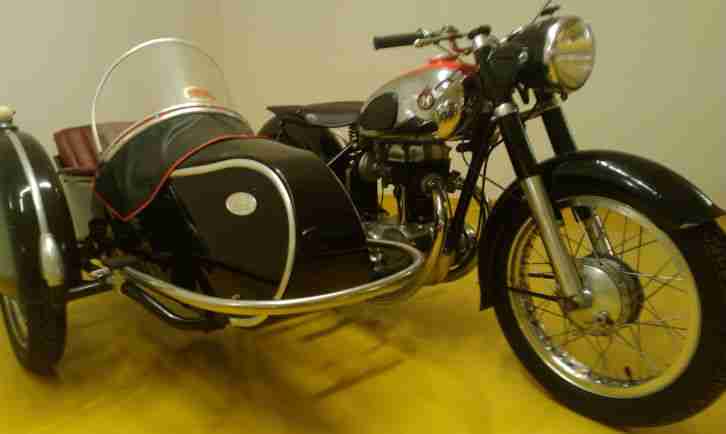 1953 Horex 350 Regina mit Steib LS 200