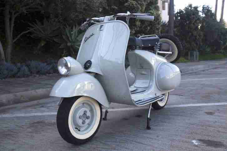 1955 VESPA 125 “FARO BASSO” – FULLY RESTORED – CONCOURS CONDITION !!!