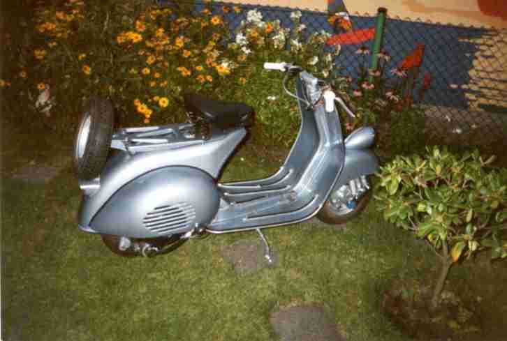 1955er VESPA 125 "Faro basso" Lampe unten