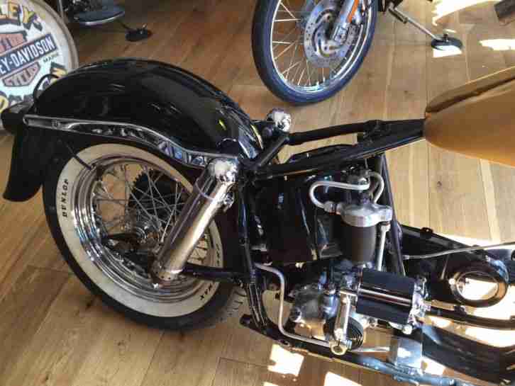 1958er PANHEAD DUO GLIDE BASTELOBJEKT