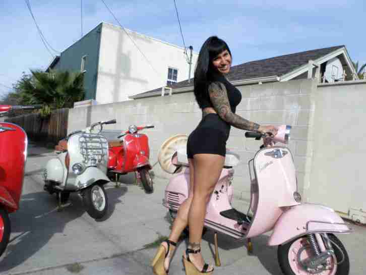 1965 Vespa 's 5er Paket aus Californien Restaur. unter 40km ! 50er Jahre Optik !