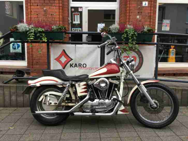 1971 IRONHEAD SPORTSTER XLH FAHRBEREIT OHNE