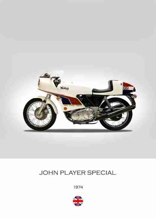 1974 Norton 850 Commando John Player