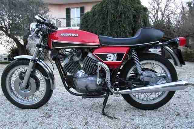 1976 Moto Morini 3 1/2 Sport - Totally restored !!!