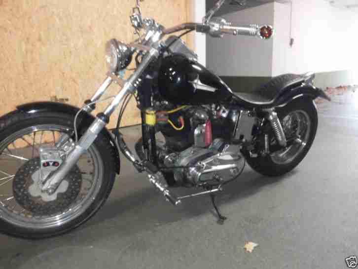 1977er HARLEY DAVIDSON SPORTSTER XLH 1000 "IRONHEAD" als Bastelobjekt