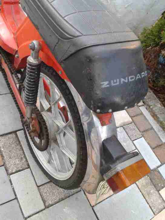 1979er Zündapp Mofa 446-40 ZD 20 in Original-Lack aus Scheunenfund