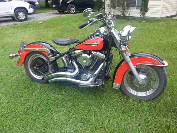 1987 Harley Davidson Heritage Softail im Old School look