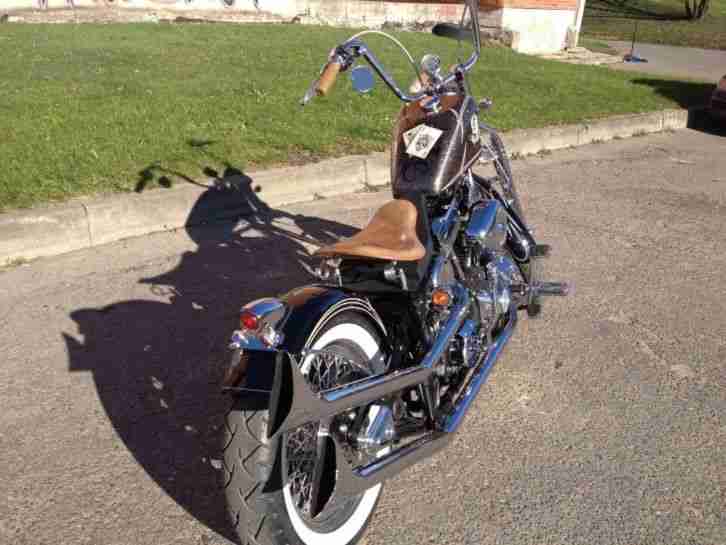 1996 Harley - Davidson Springer Softail Bobber Black Jack