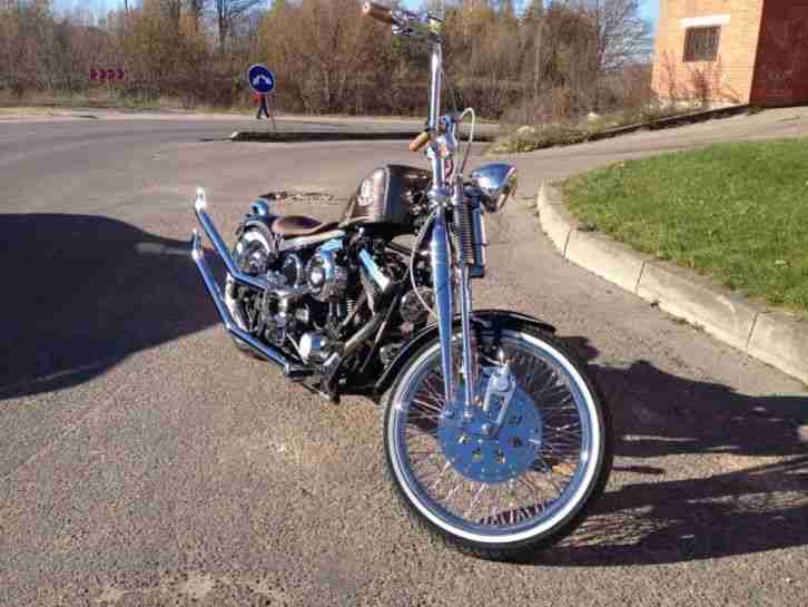 1996 Harley - Davidson Springer Softail Bobber Black Jack