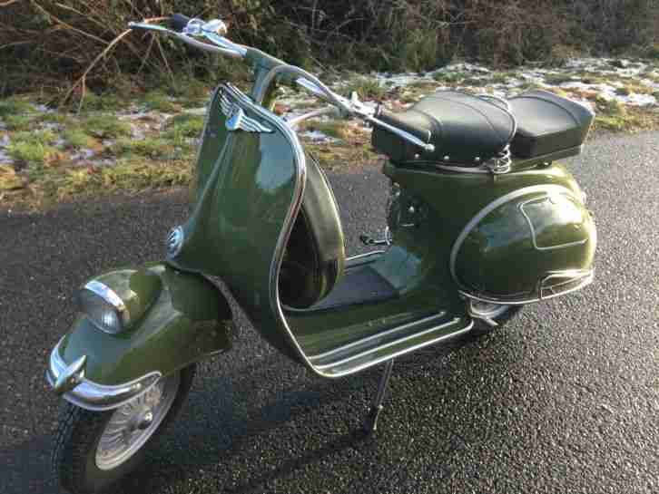 1A RESTAURIERTE VESPA,PIAGGIO IM FARO BASSO STYLE, 150 CC