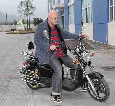 1KW 60V 35 km/h ElektroChopper ElektroRoller ElektroScooter Chopper, Modell 2014