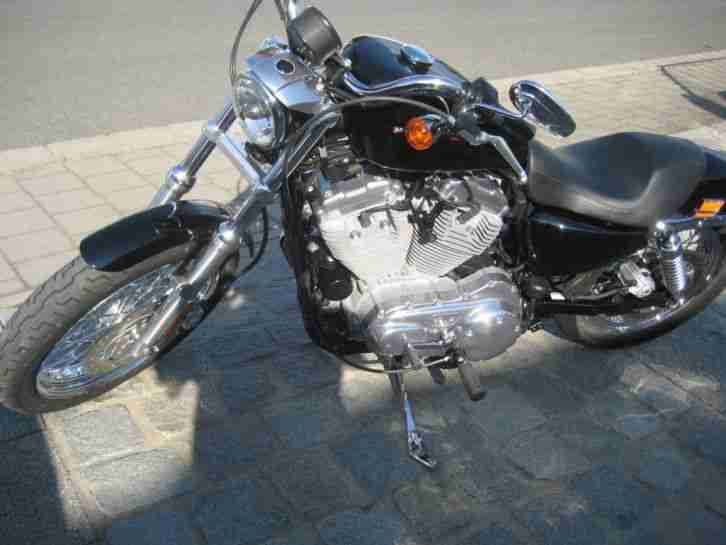 2. Hand nur 7 500 Km Harley Davidson Sportster 883 Xl 2 Chopper schwarz Sporti