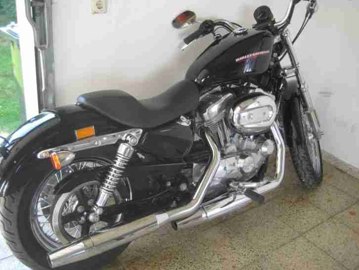 2. Hand nur 7 500 Km Harley Davidson Sportster 883 Xl 2 Chopper schwarz Sporti