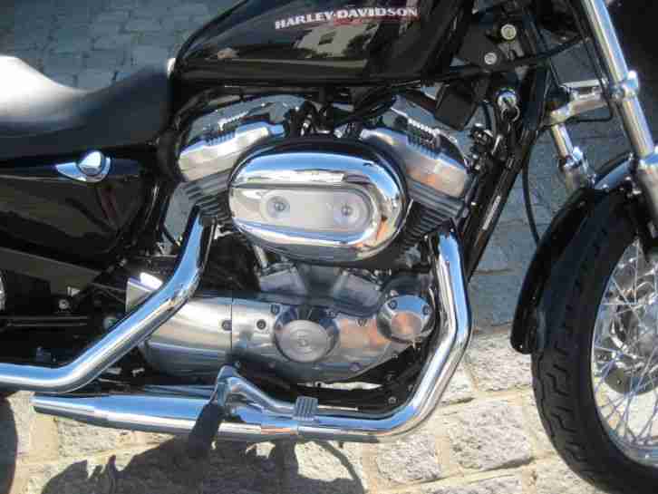 2. Hand nur 7 500 Km Harley Davidson Sportster 883 Xl 2 Chopper schwarz Sporti