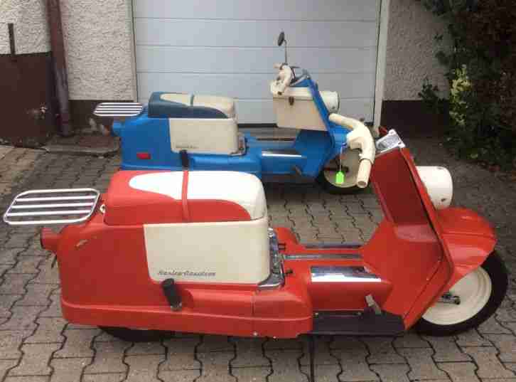 2 Harley-Davidson 1962 Topper Motorscooters/Roller Originalzustand/Originallack