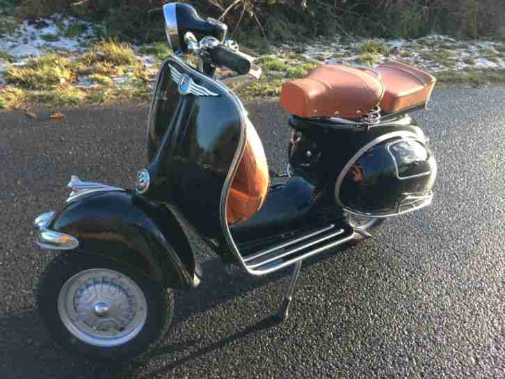 2 JAHRE FRISCH TÜV ABGENOMMEN ,VESPA PIAGGIO MOTORROLLER 125 CC FARO BASSO STYL