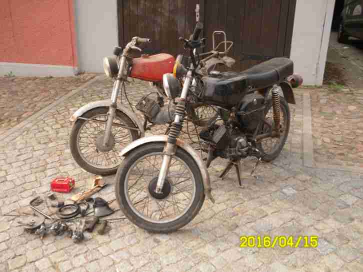 2 Simson S51 + S50+ Teile