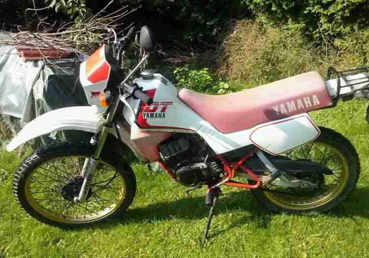 2 St. Yamaha DT50 MX das Kult Mokick der 80er Jahre, mit Papieren und Schlüssel