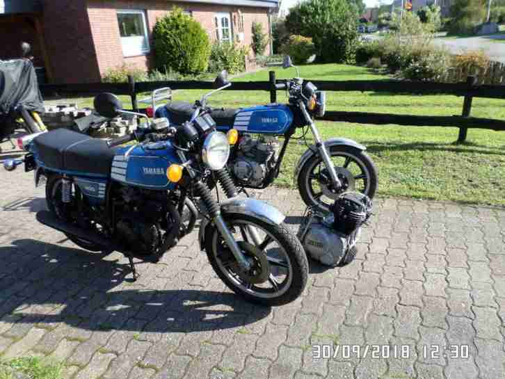 2 YAMAHA XS 400 2A2, 1 x HU 09.19, 2 Motoren, usw. - bitte lesen!!!