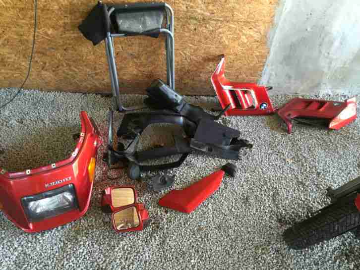 2 x BMW K 100 Motorrad Youngtimer Caferacer Umbau Bastler Winterprojekt