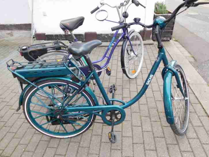 2 x Sax Saxonette Motorfahrrad