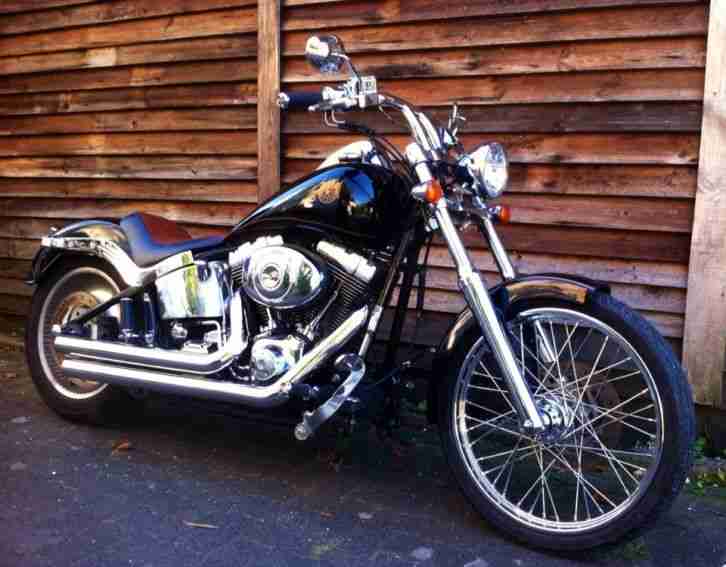 2002 Harley - Davidson FXSTDI Softail Deuce Custom, not Fat Boy, Heritage...