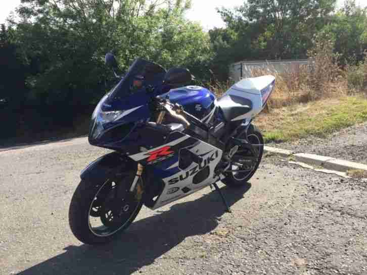 2004 Suzuki GSX-R 750 Blau K4 Schön