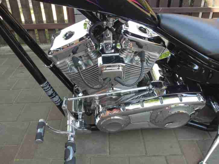 2005 BIG DOG RIDGEBACK 300er Hardtail 117 cui S&S 6 SPEED 3040 MILES! / Harley