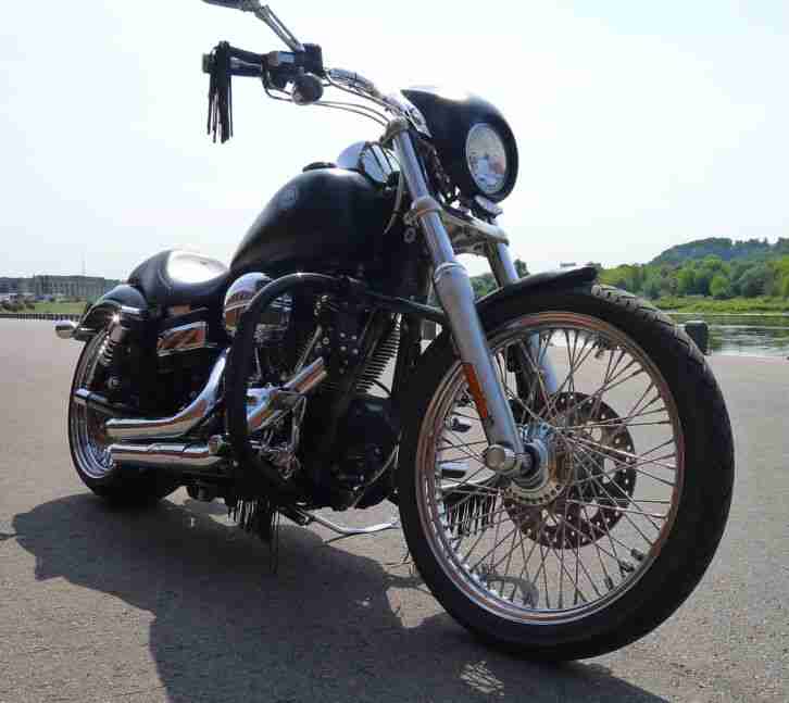 2010 Harley Davidson FXDC Dyna Super Glide Custom Wide End