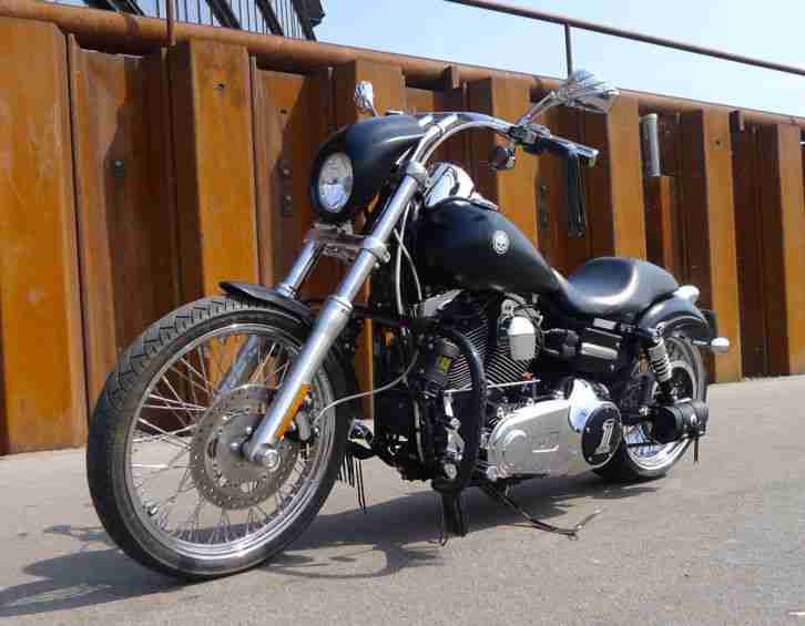 2010 Harley Davidson FXDC Dyna Super Glide Custom Wide End