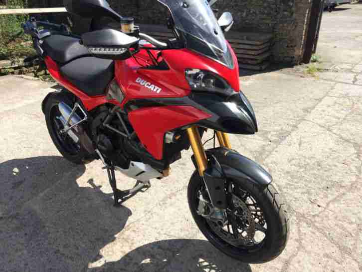 2012 Ducati Multistrada 1200 S Sport Elektronische OHLINS Suspension