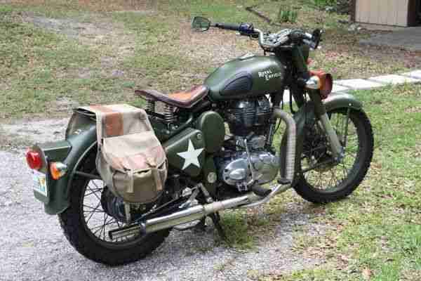 2012 Royal Enfiel Bullet Military KOSTENLOSE