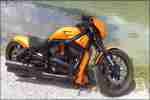 2013 Harley Davidson Night Rod UMBAU ORANGE