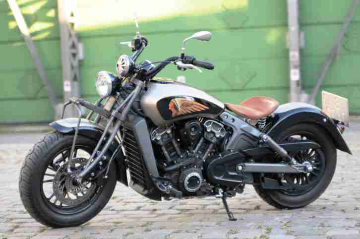 2015er Indian Scout custom – 1938er Indian Chief Tribute