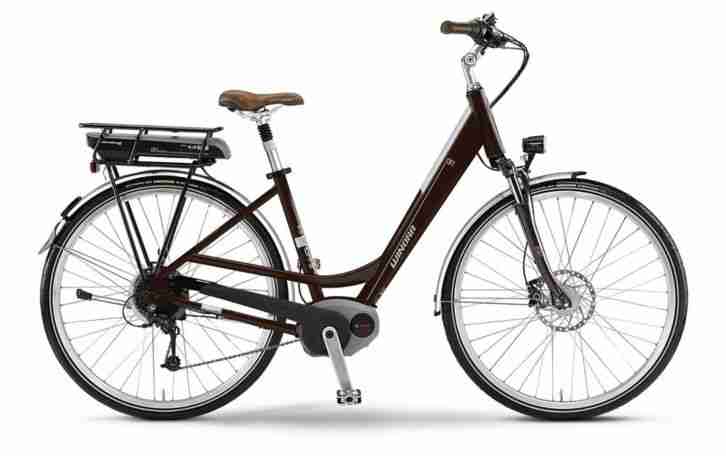 2015er Winora ebike CB1 RH50 28" Elektrofahrrad mit Bosch Antrieb 400 Wh pedelec